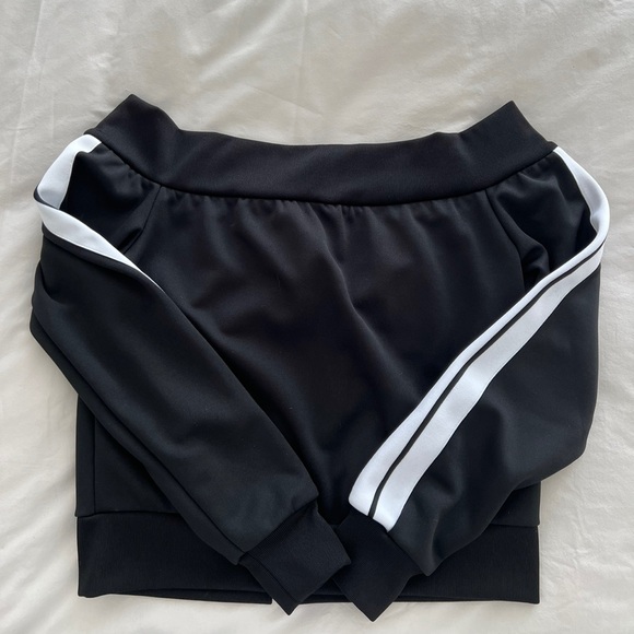 Authentic Palm Angels Off-the-shoulder Track Jacket in black - Picture 2 of 2